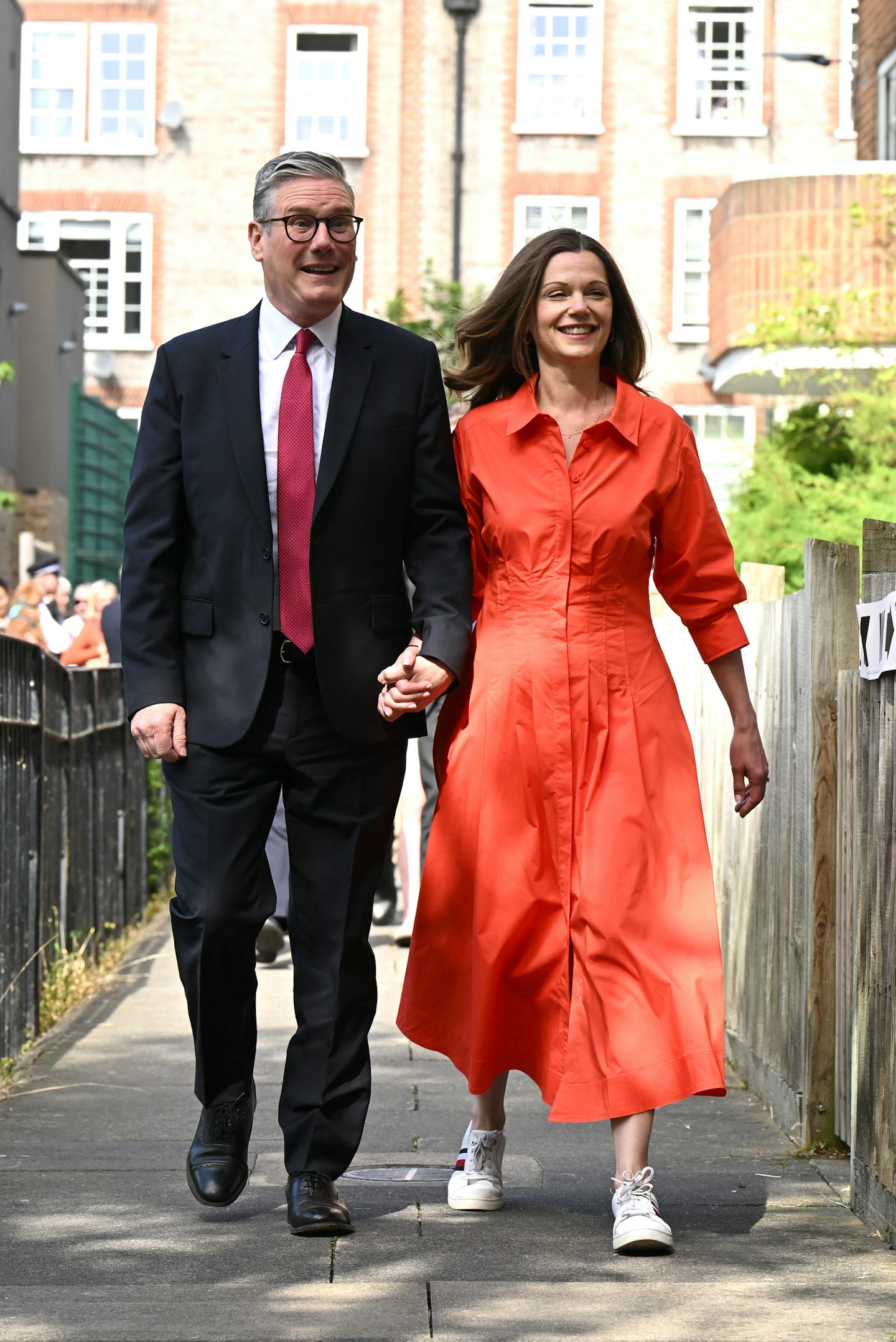 Keir Starmer and Victoria Starmer