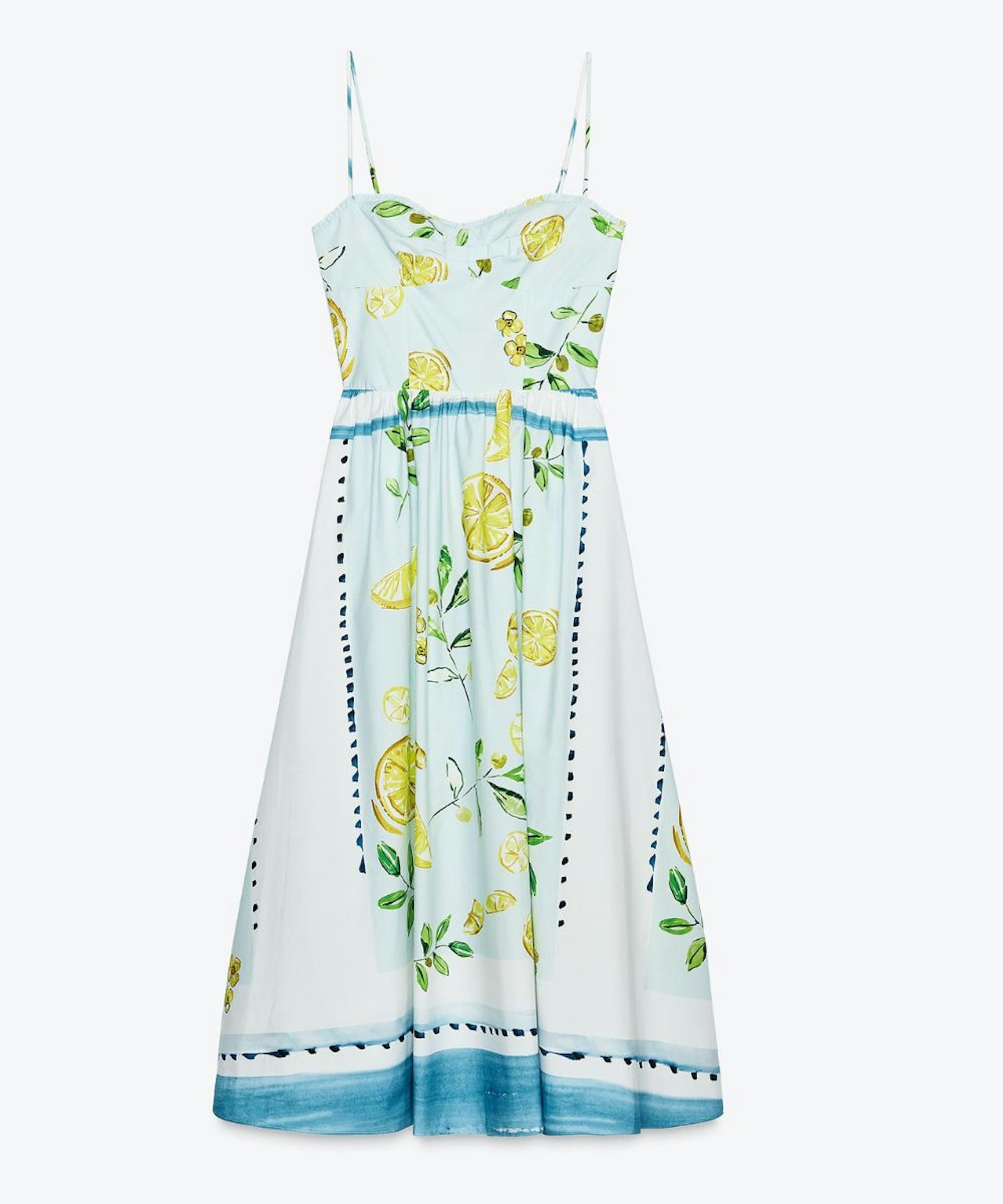Lemon Printed Dress