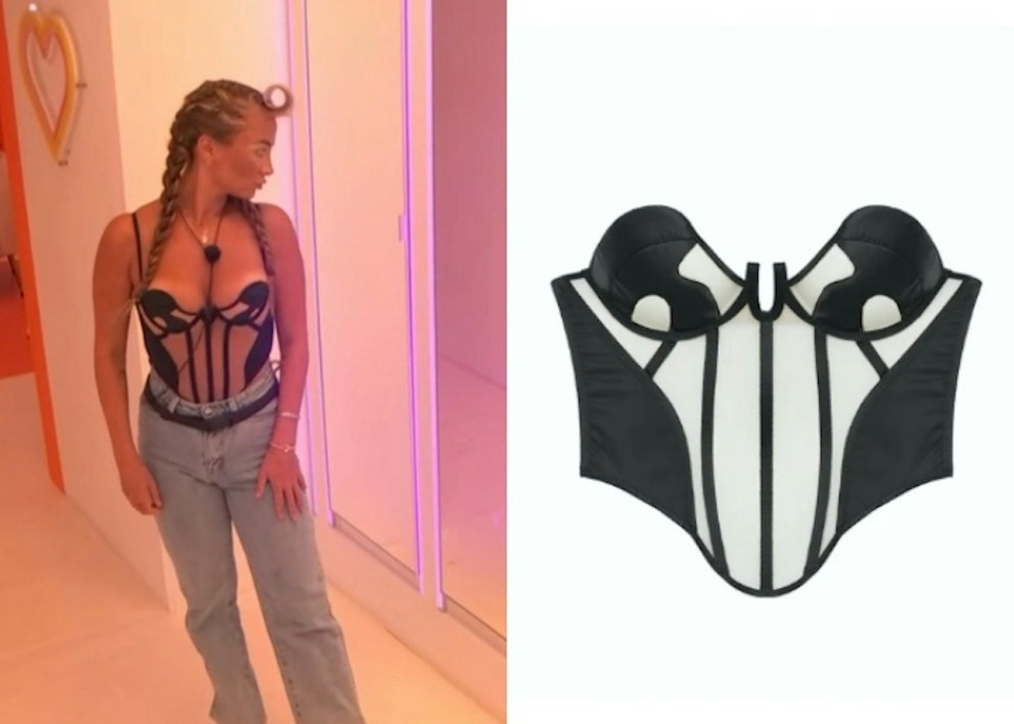 The God Save Queens Violet Corset
