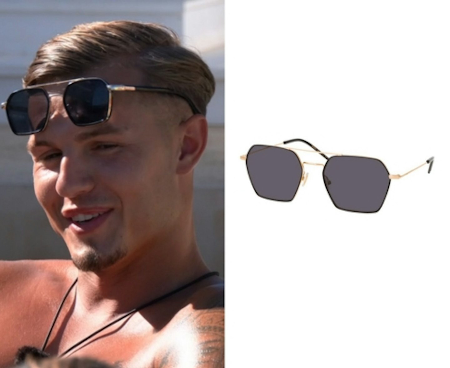 Hugo Godfroy's Top Bar Sunglasses