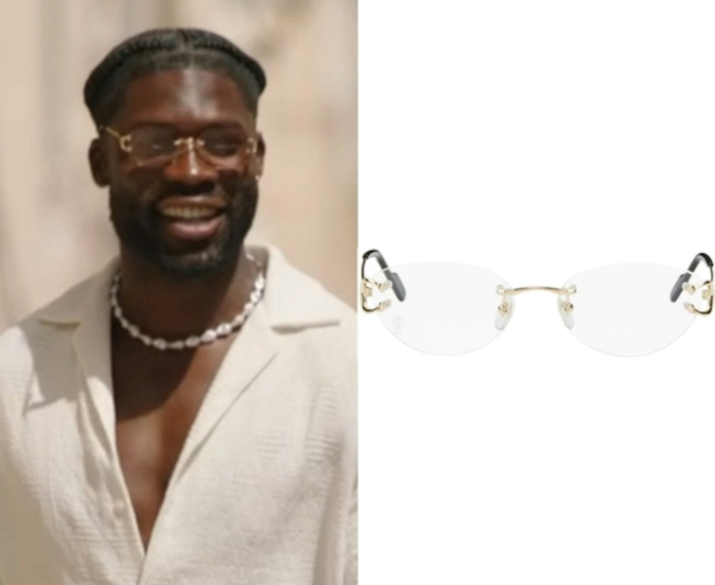 Joshua Oyinsan's Cartier Sunglasses