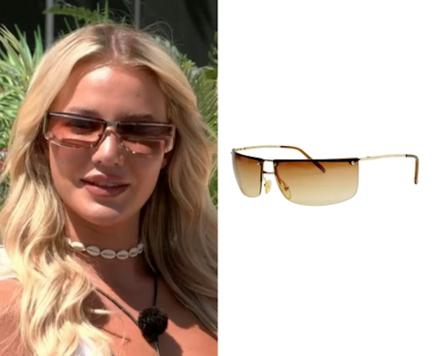 Grace Jackson's Visor Sunglasses