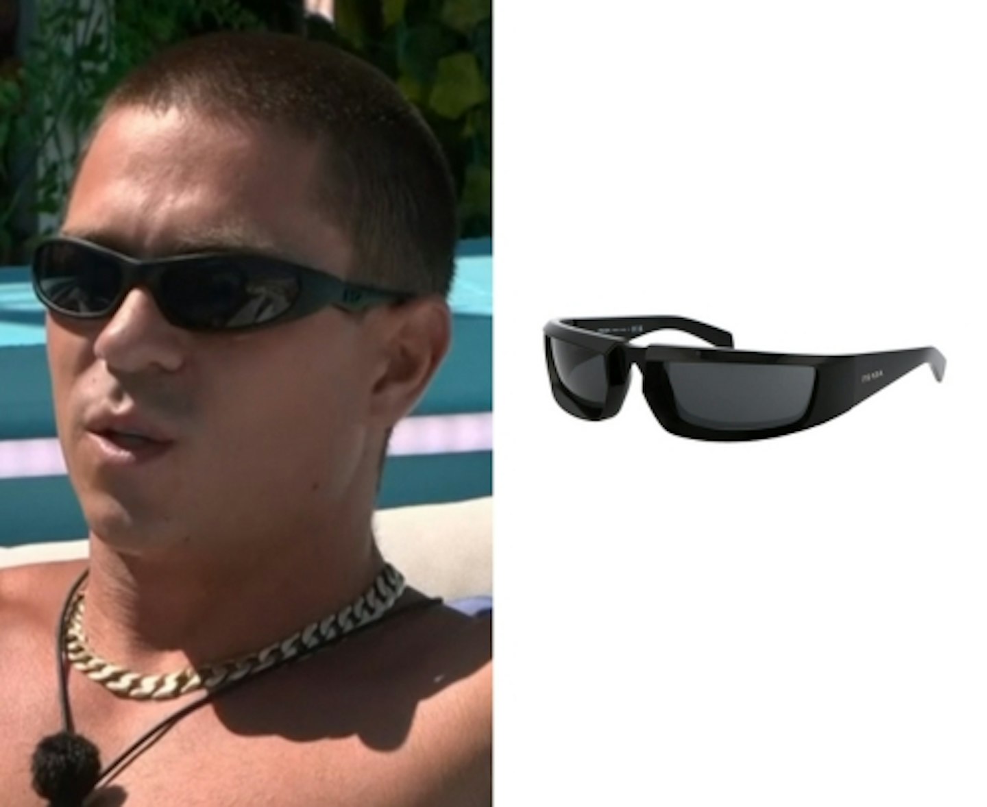 Joey Essex's Racer Sunglasses