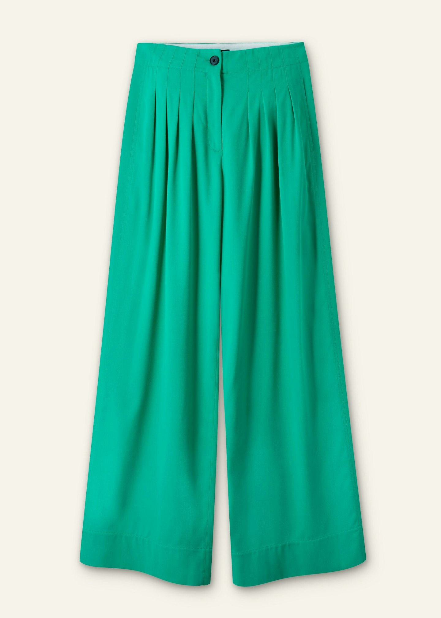 ME+EM, Fluid Micro Pleat Wide-Leg Trouser