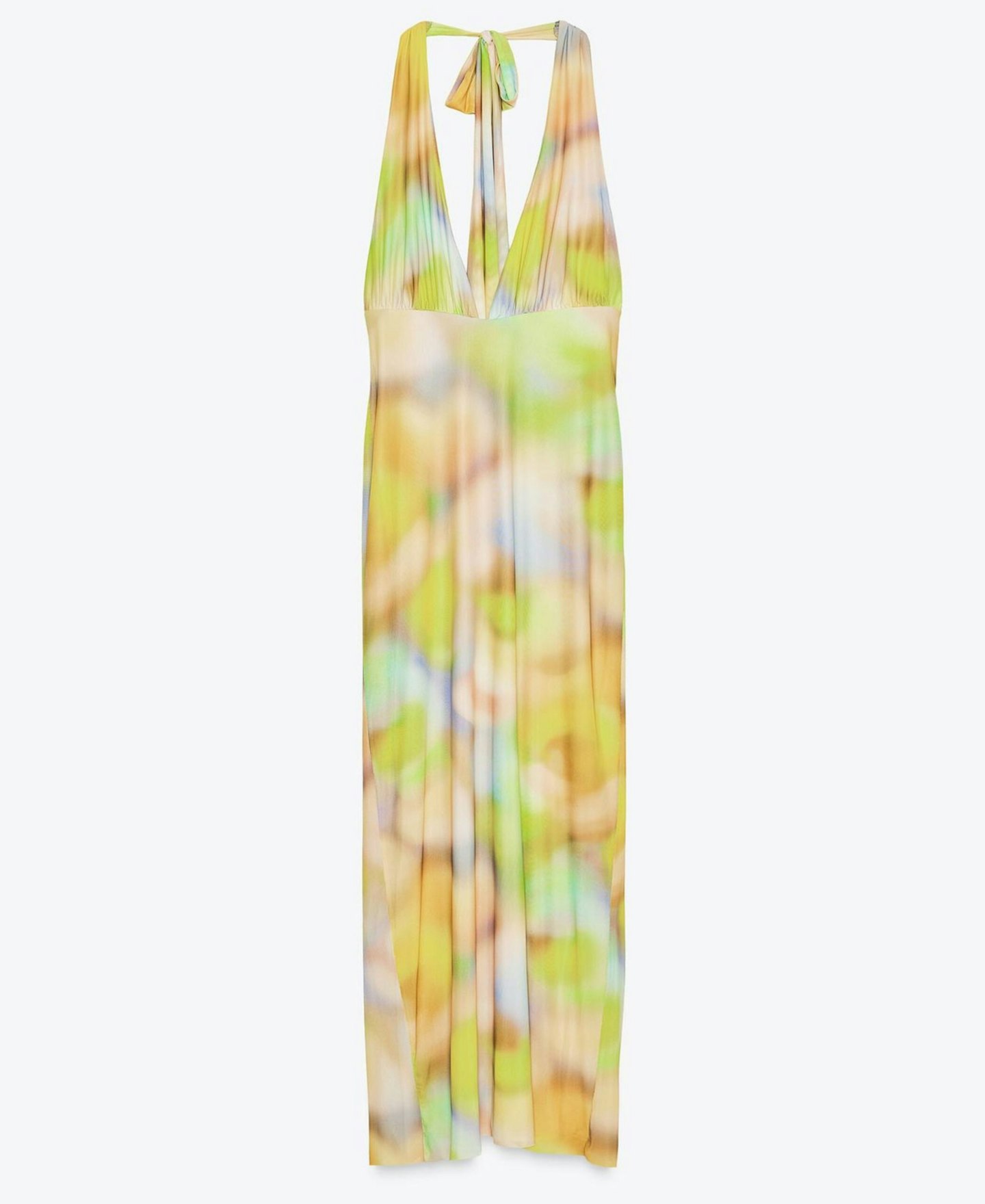 Printed Halter Dress