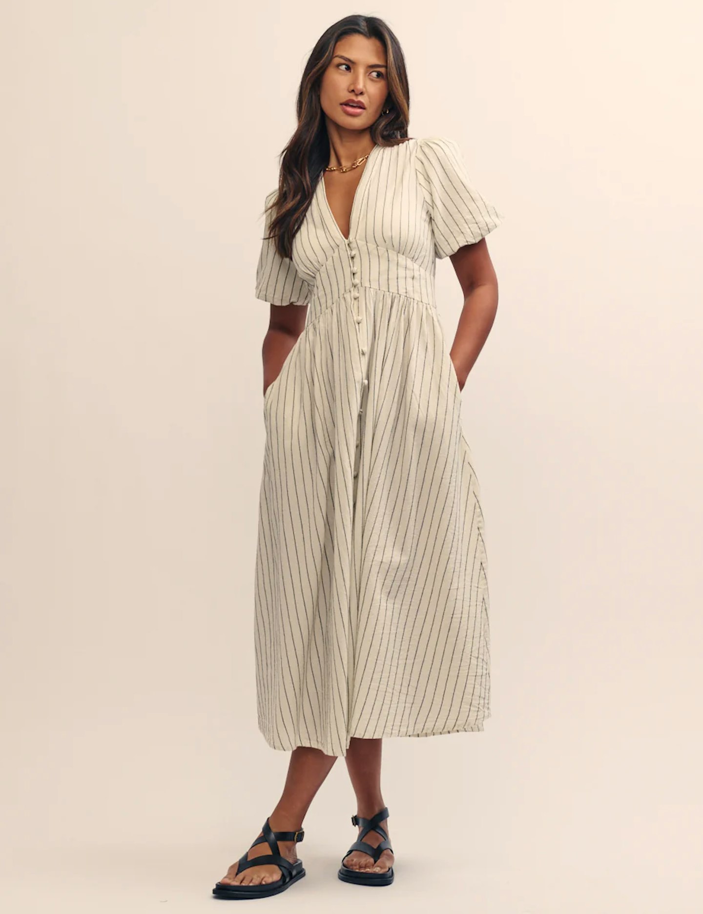 nobody's child stripe dress 