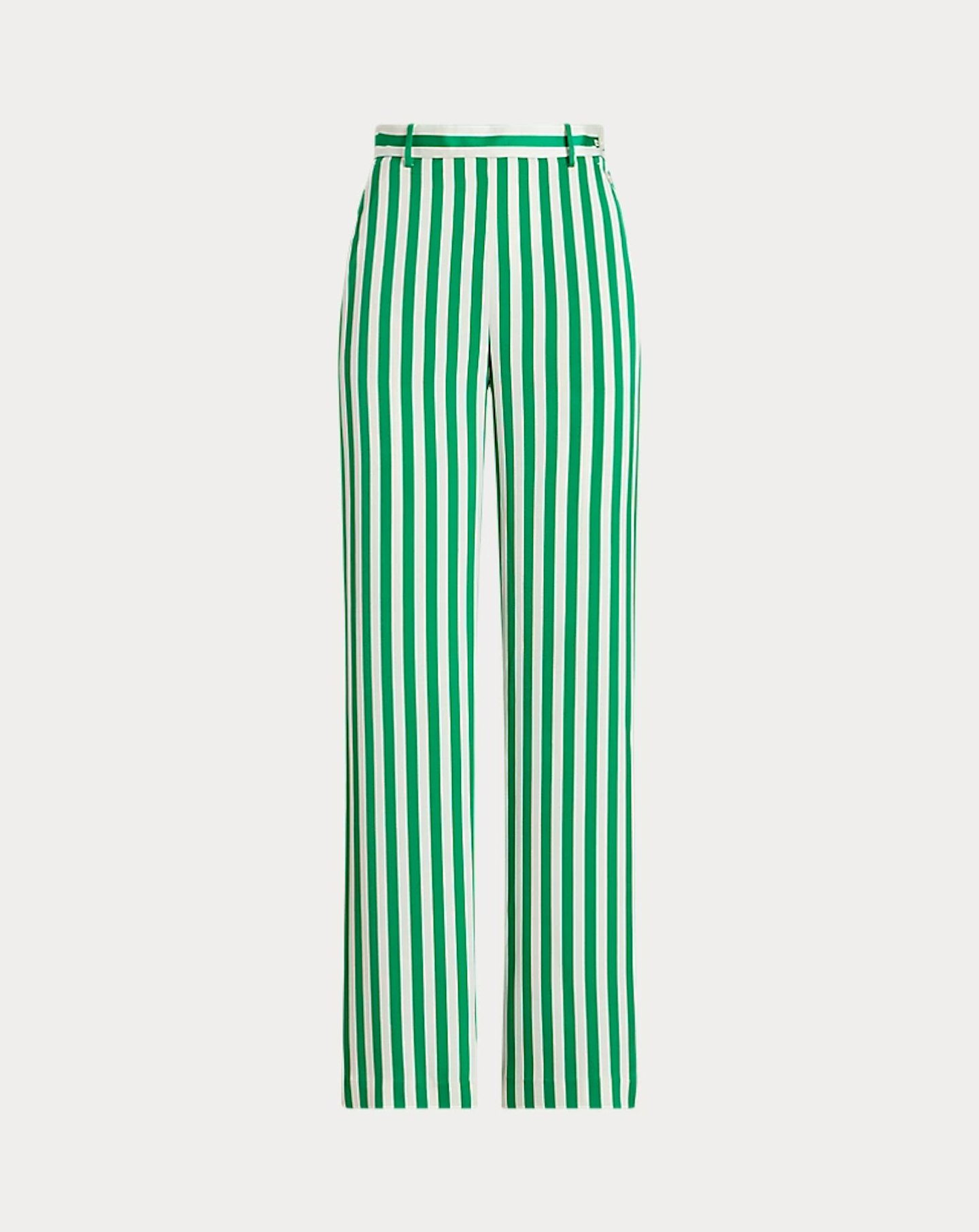 Polo Ralph Lauren, Striped Silk Wide-Leg Trouser