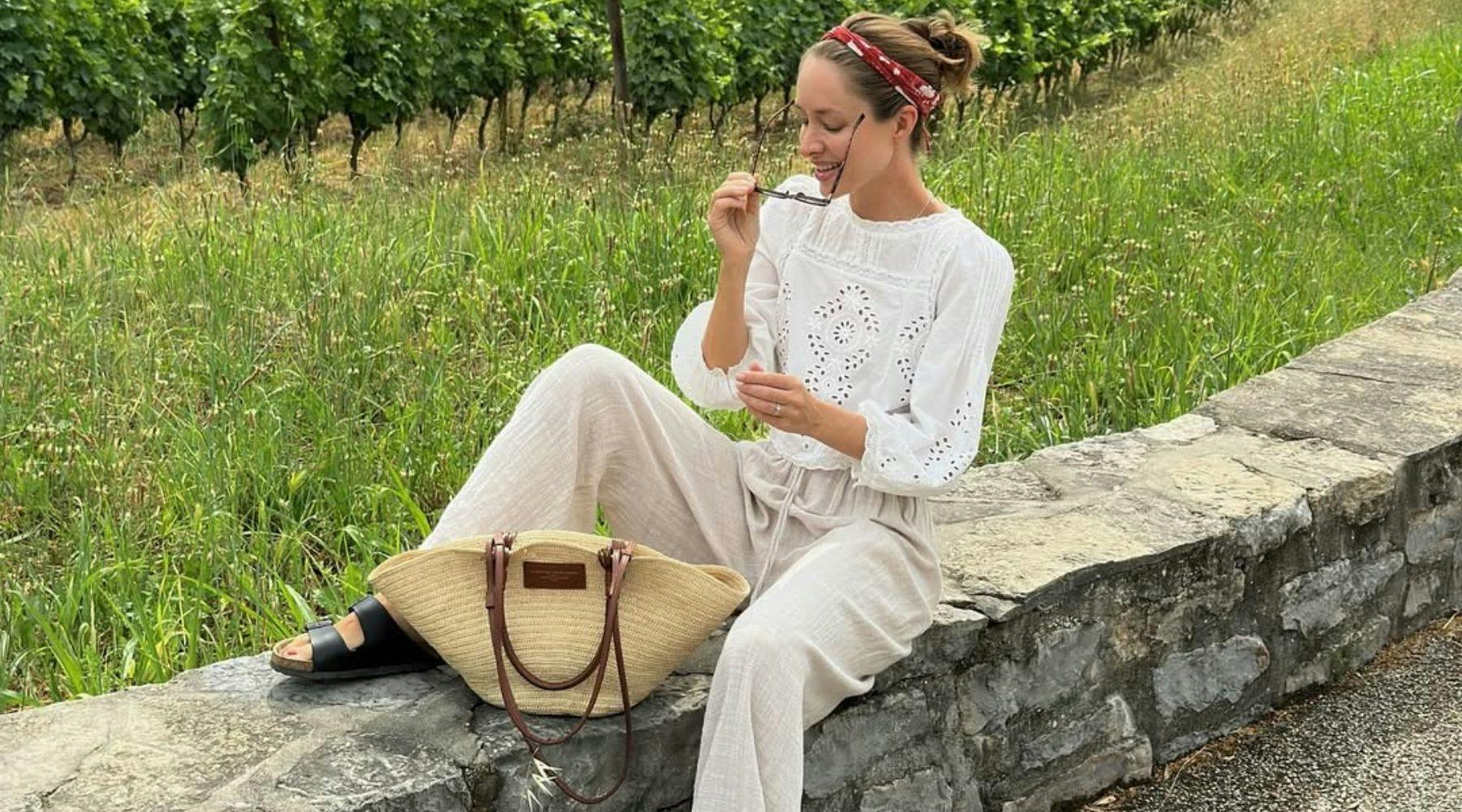 【新品未使用】SÉZANE 三つ折り財布 Siena Miller's Sézane Bag Has Taken Over The Style Set