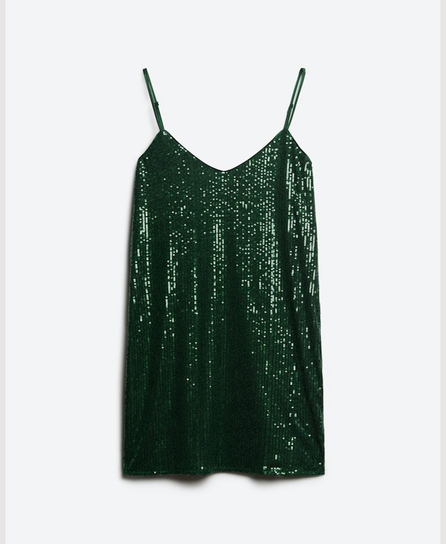 Superdry, Green Sequin Dress