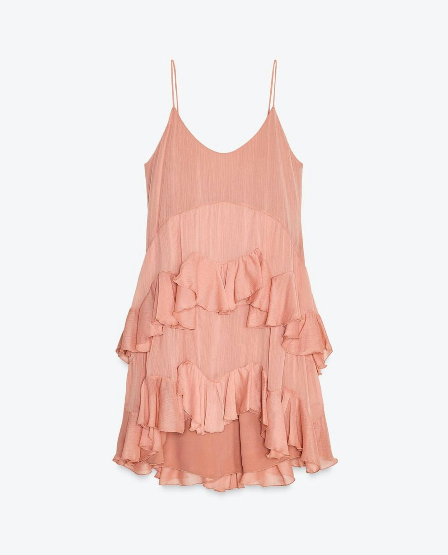 Zara Short Ruffle Dress