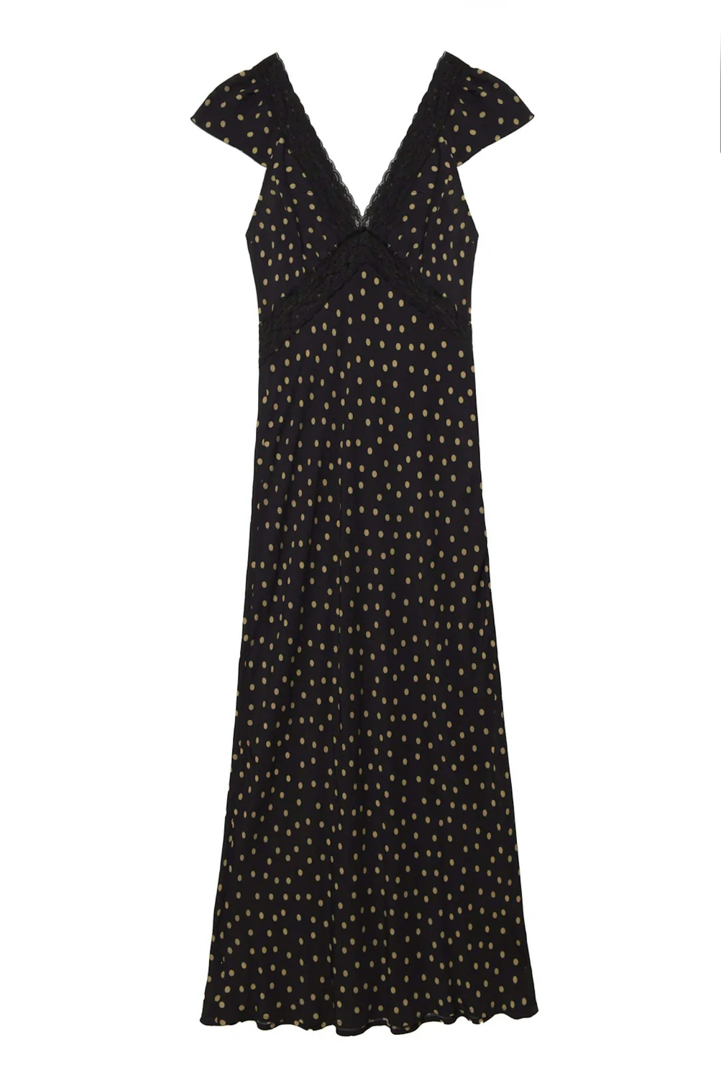 rixo polka dot dress 