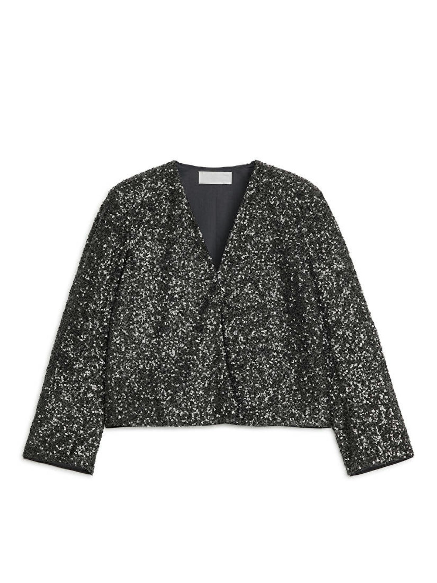 arket sequin jacket 