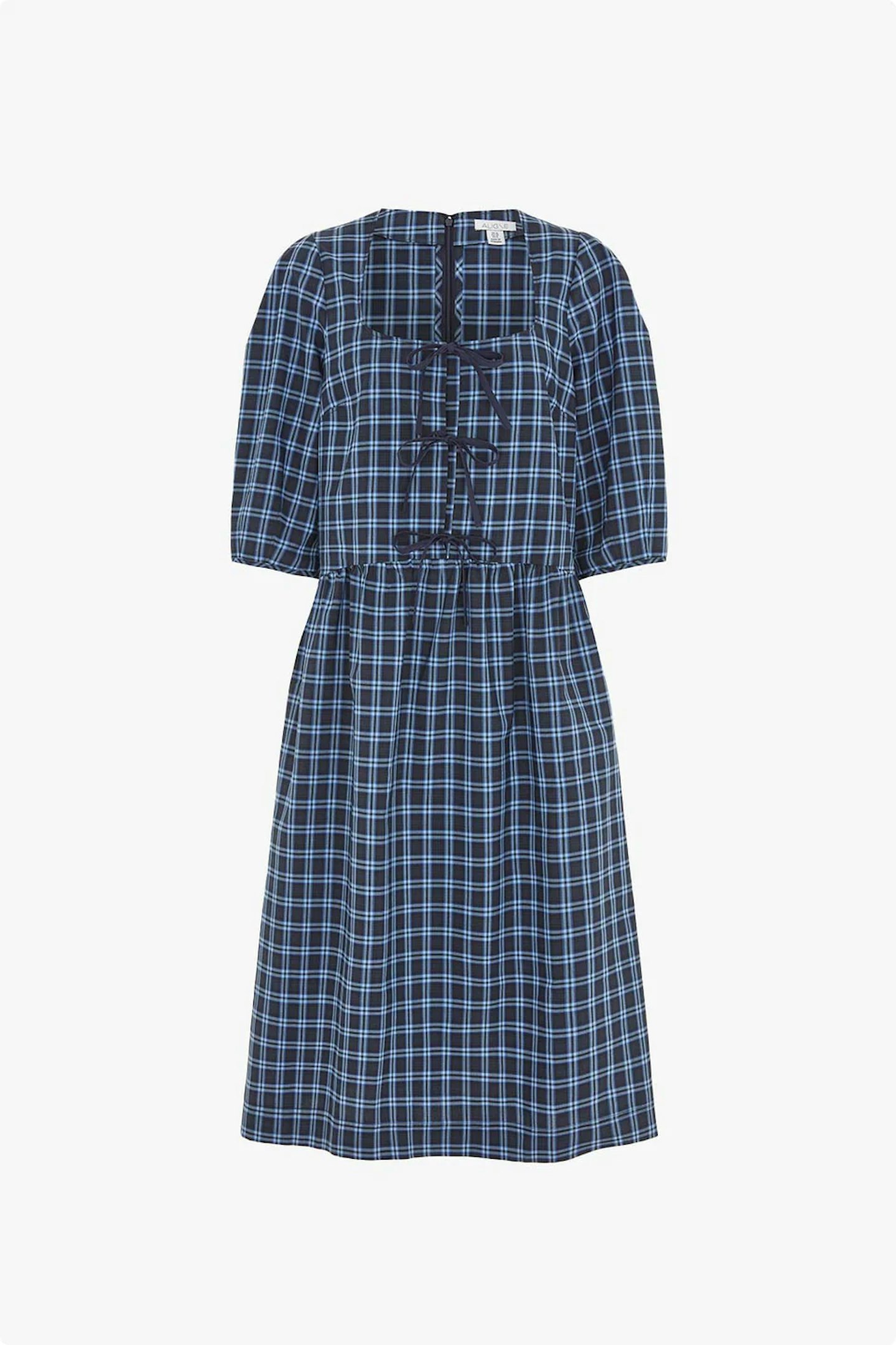 aligne gingham dress 