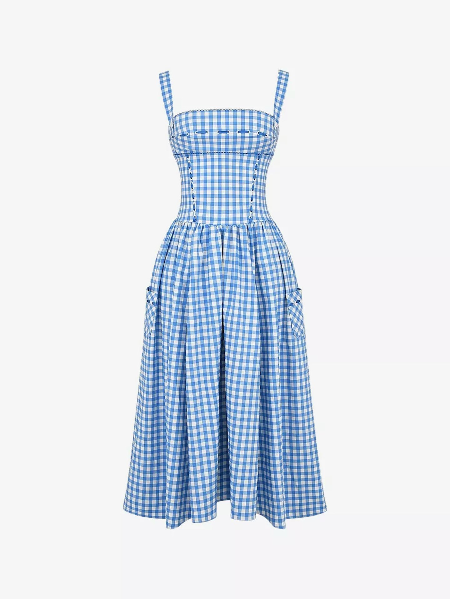 house of cb gingham dress 