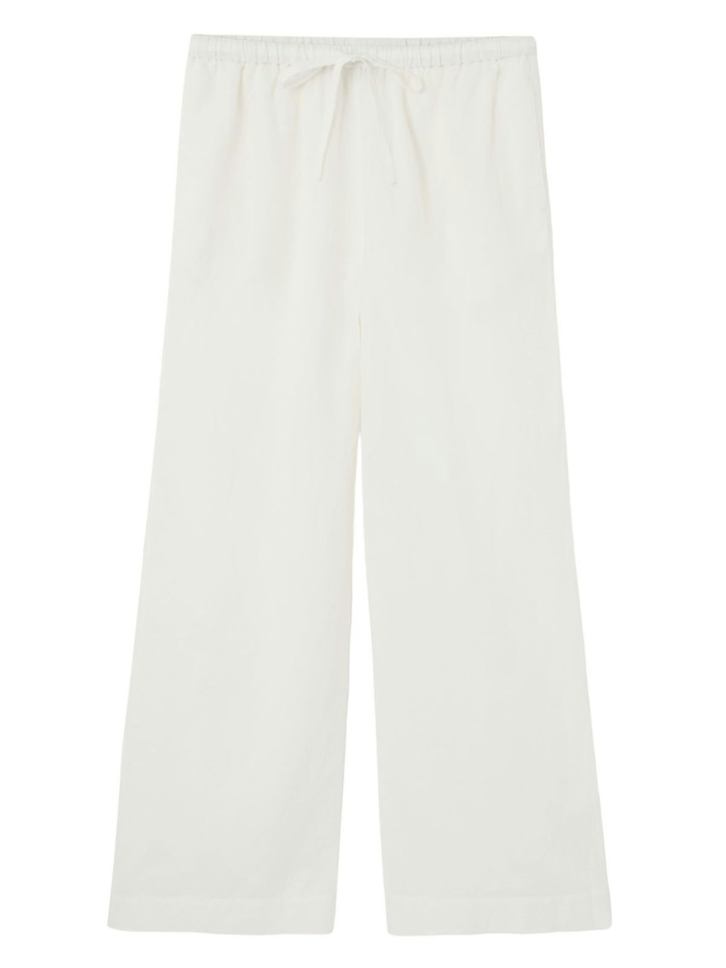 COS Wide-Leg Linen Drawstring Trousers