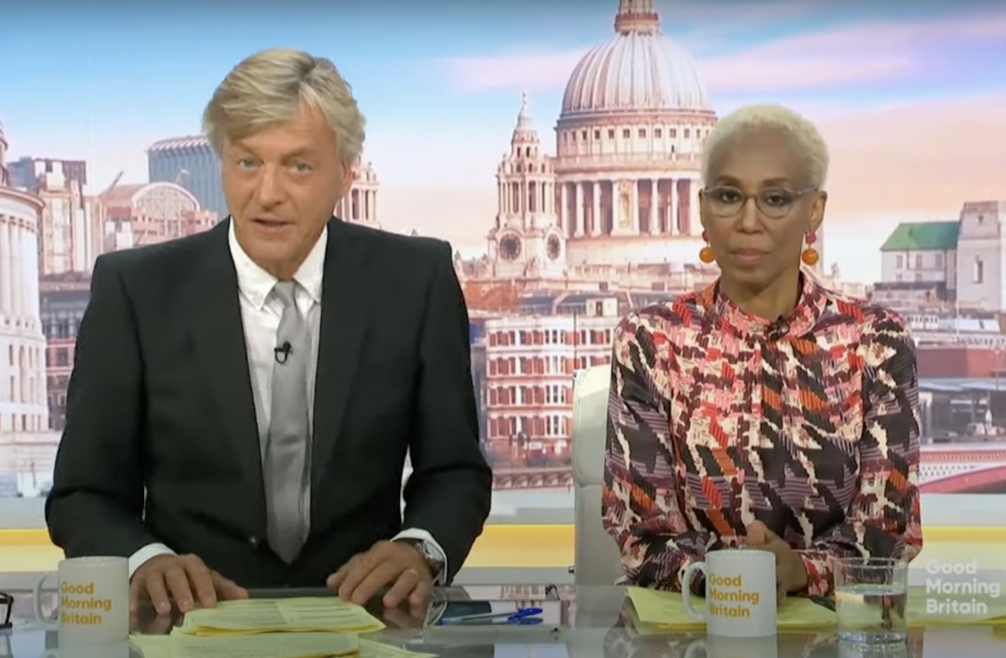 Trisha Goddard and Richard Madeley on GMB