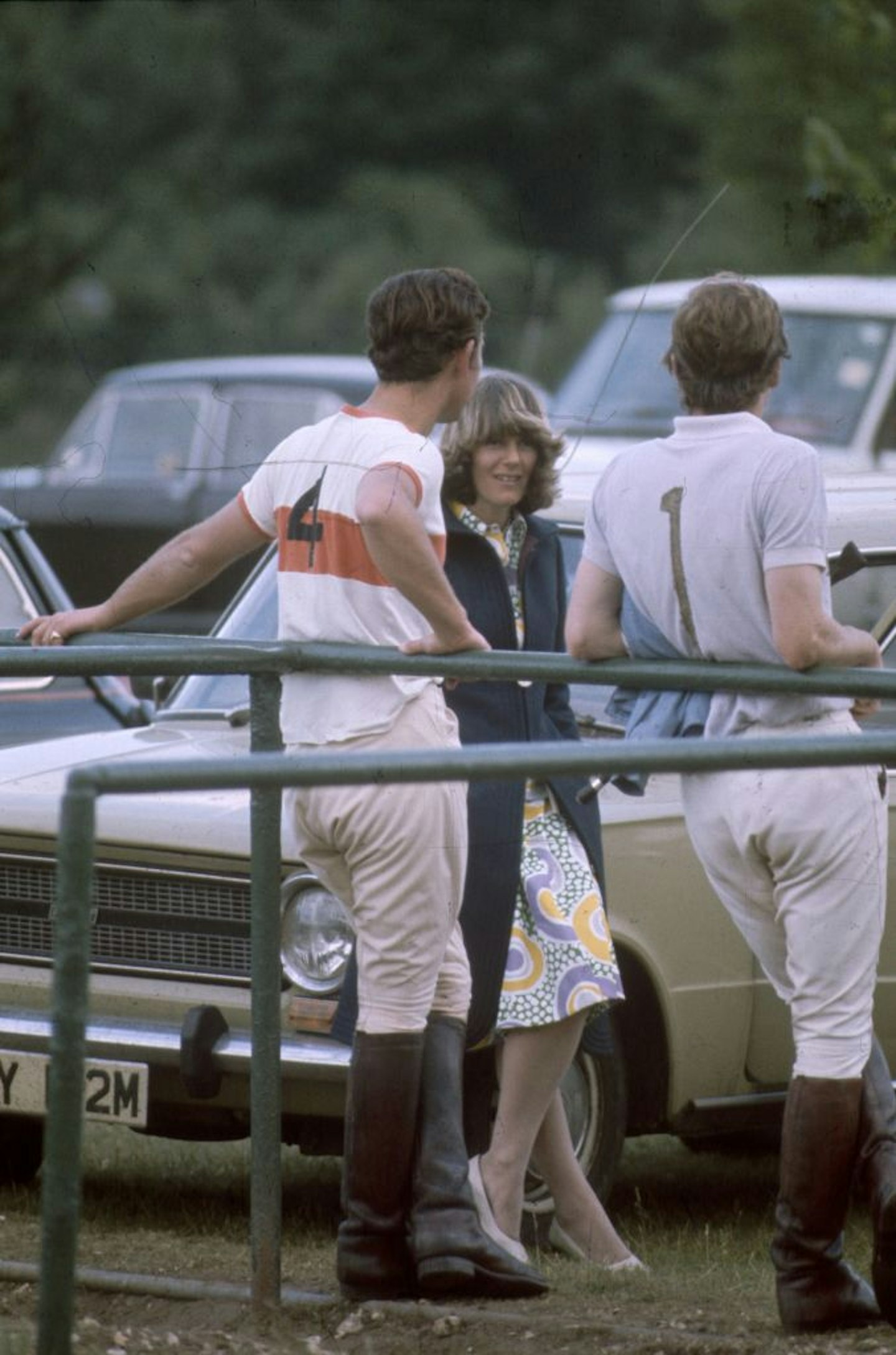 Charles And Camilla at a polo match