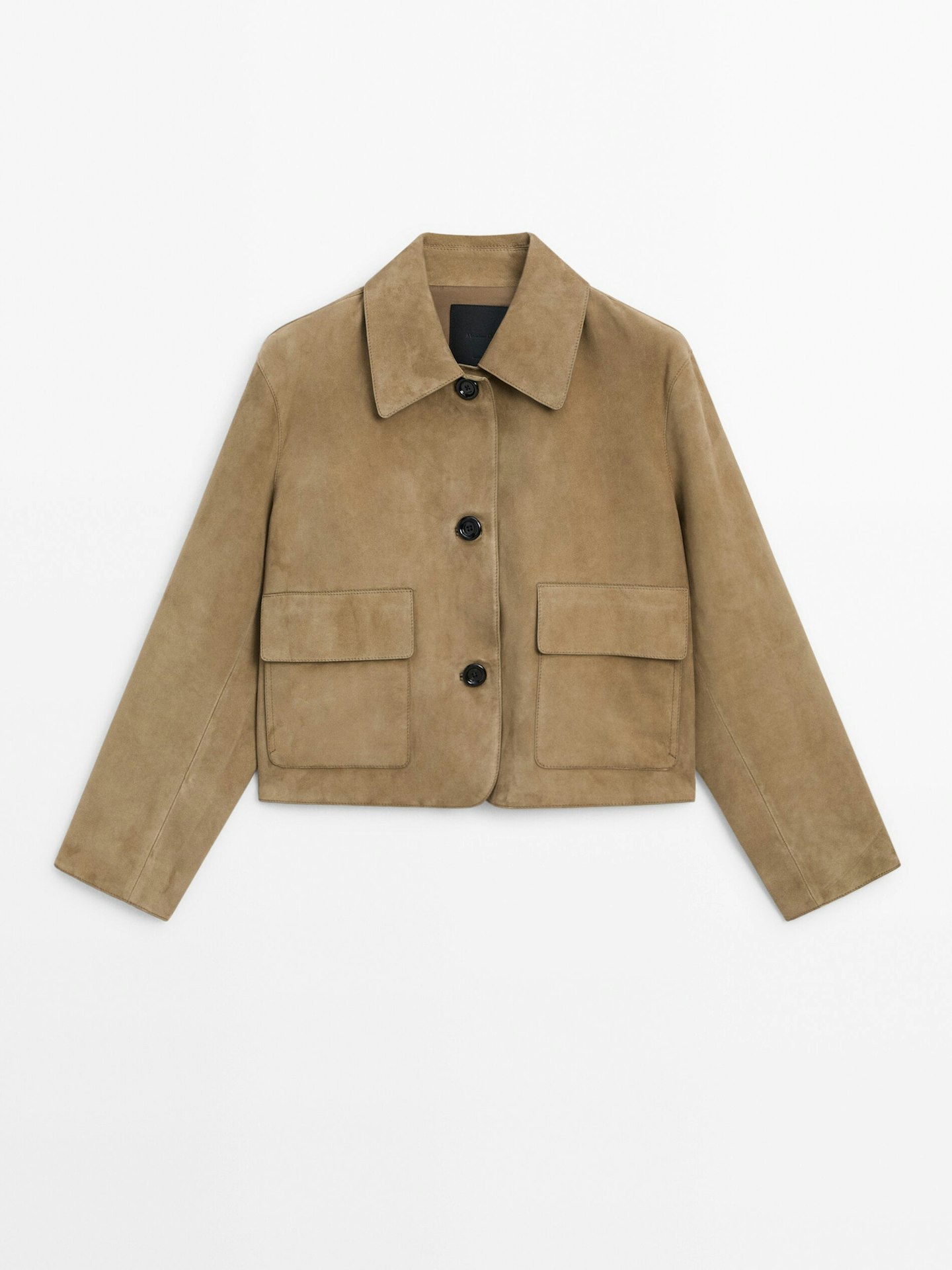 Massimo Dutti, Suede Split Leather Jacket