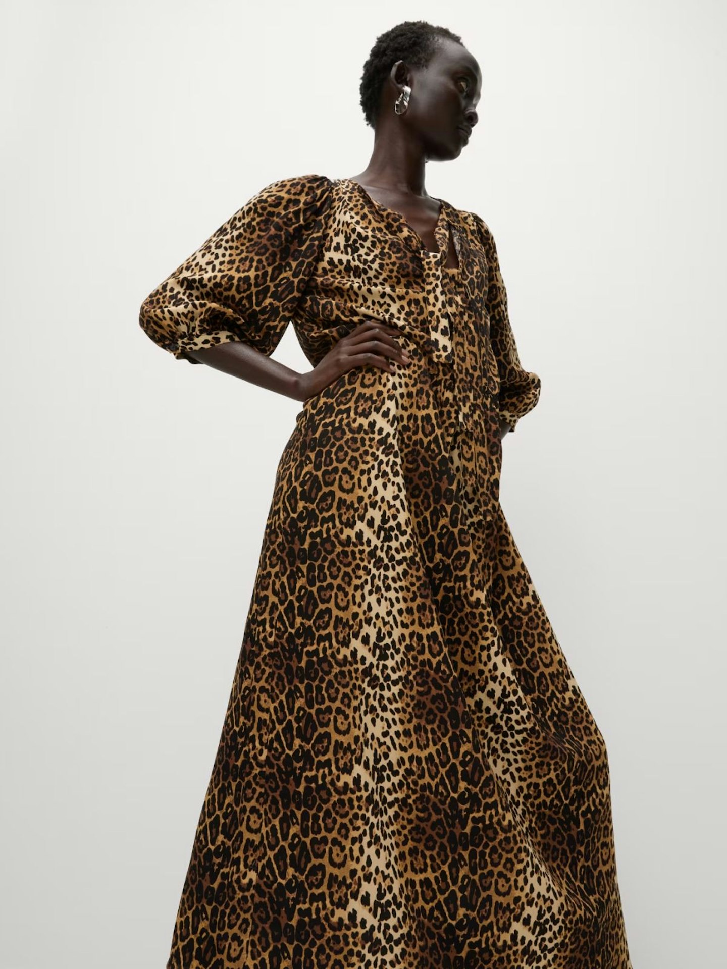 M&S Leopard Print Dress