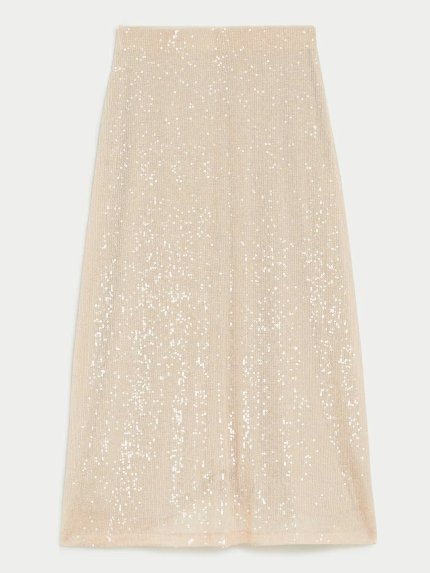 Sequin Midaxi Slip Skirt