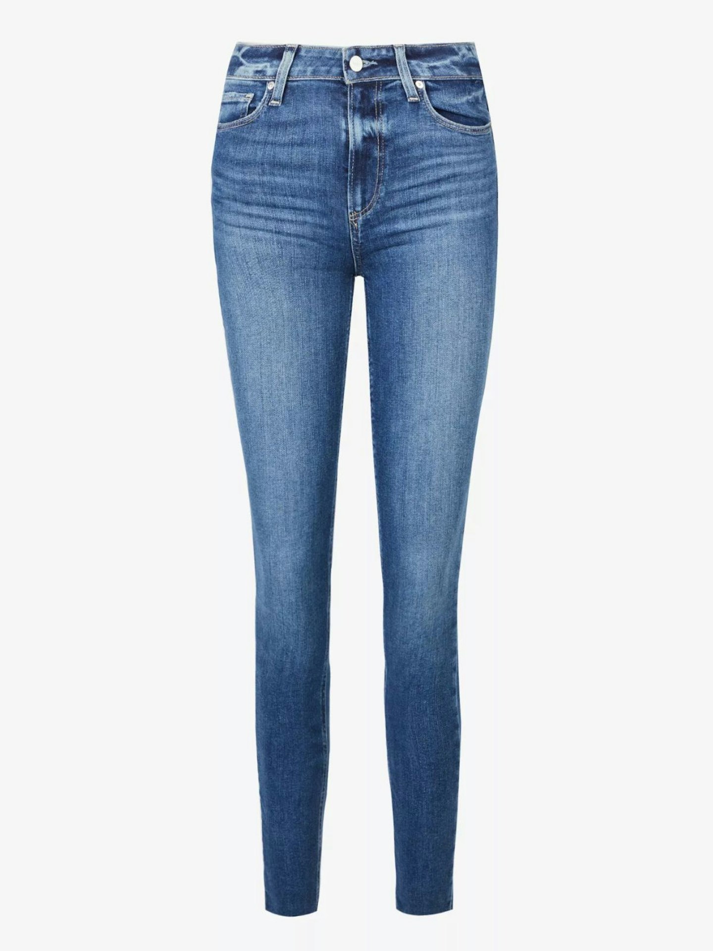 Paige, Hoxton Ankle Skinny High-Rise Jeans