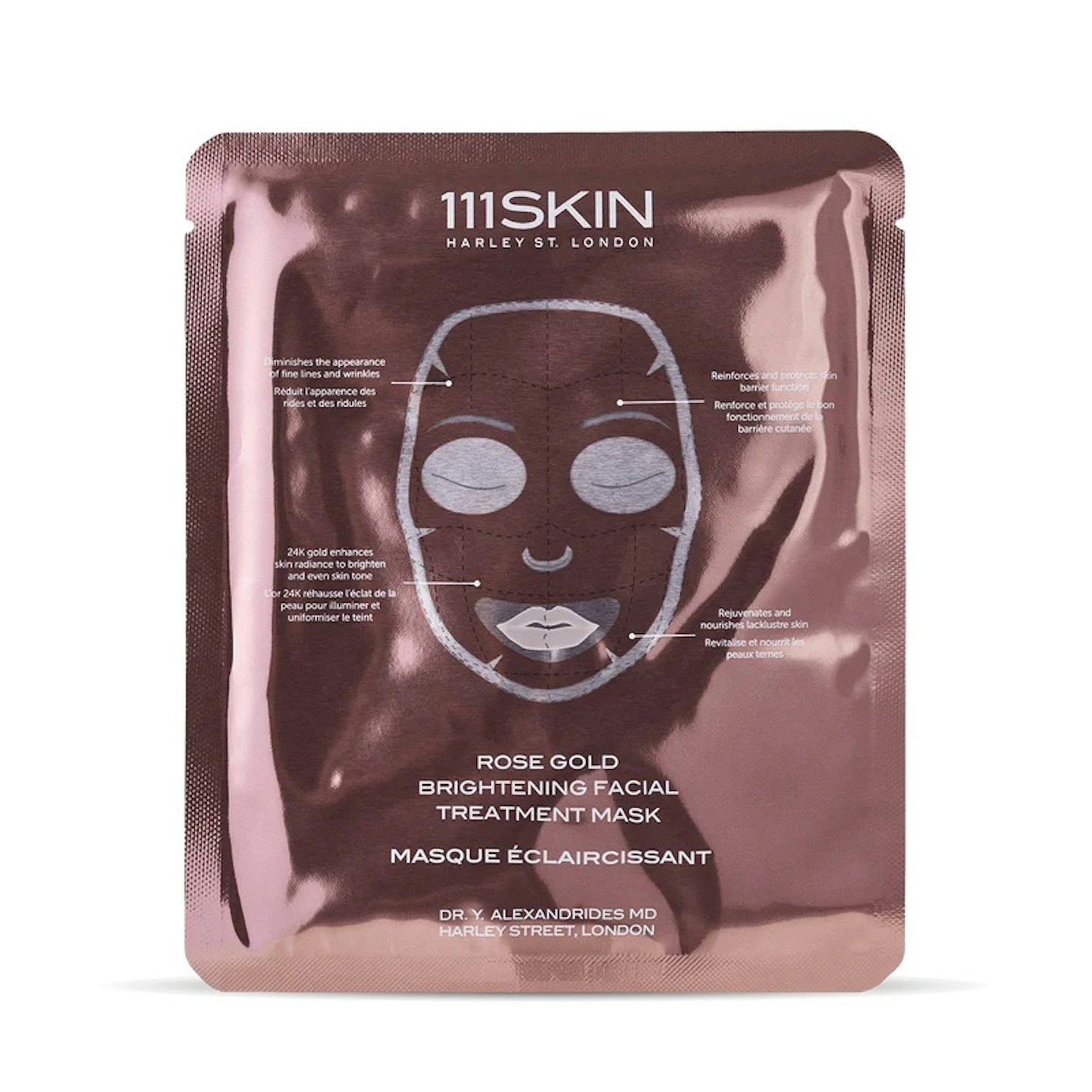 111 Skin Rose Gold Brightening Facial Treatment Mask