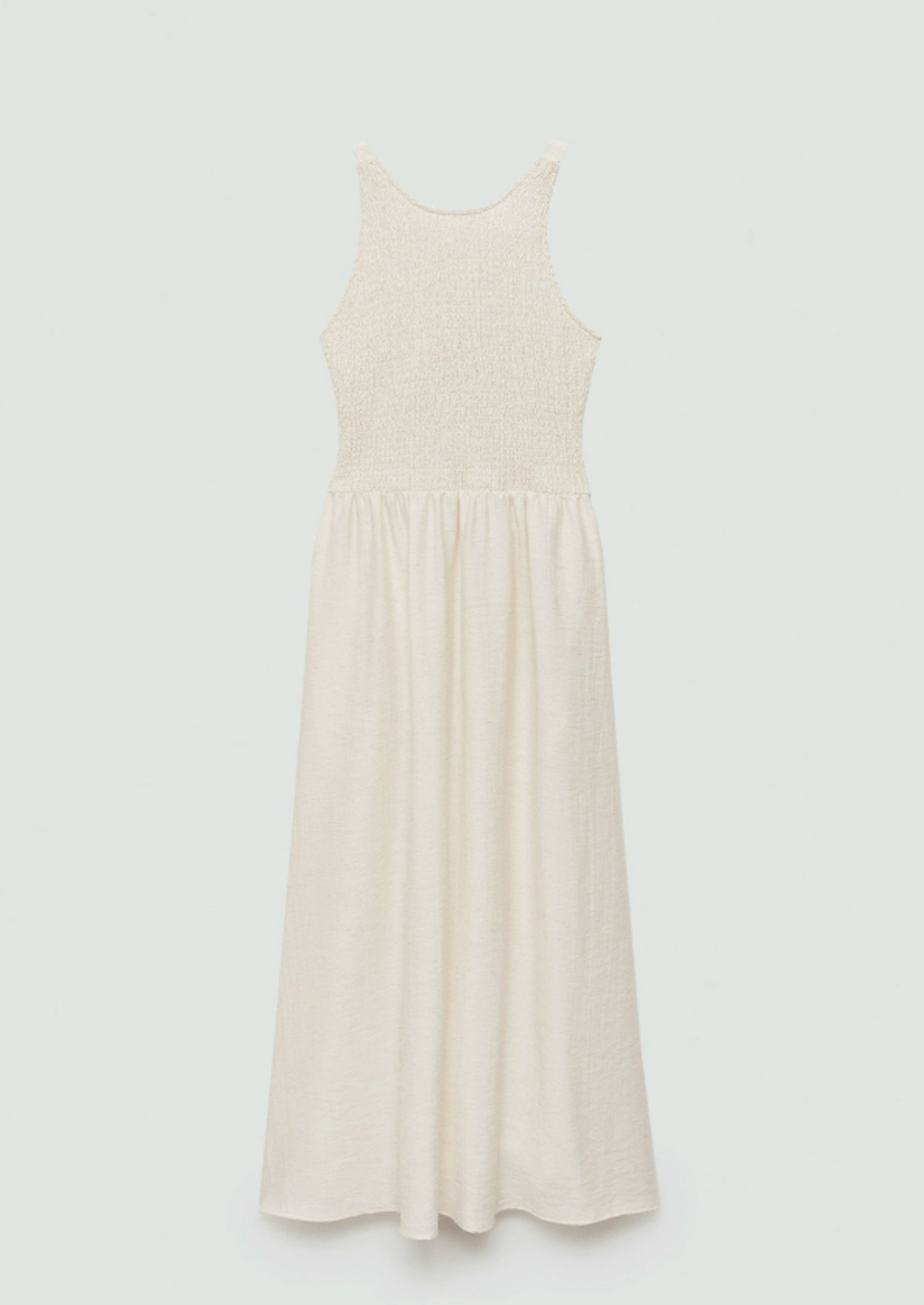 Mango, Flare Linen Blend Dress