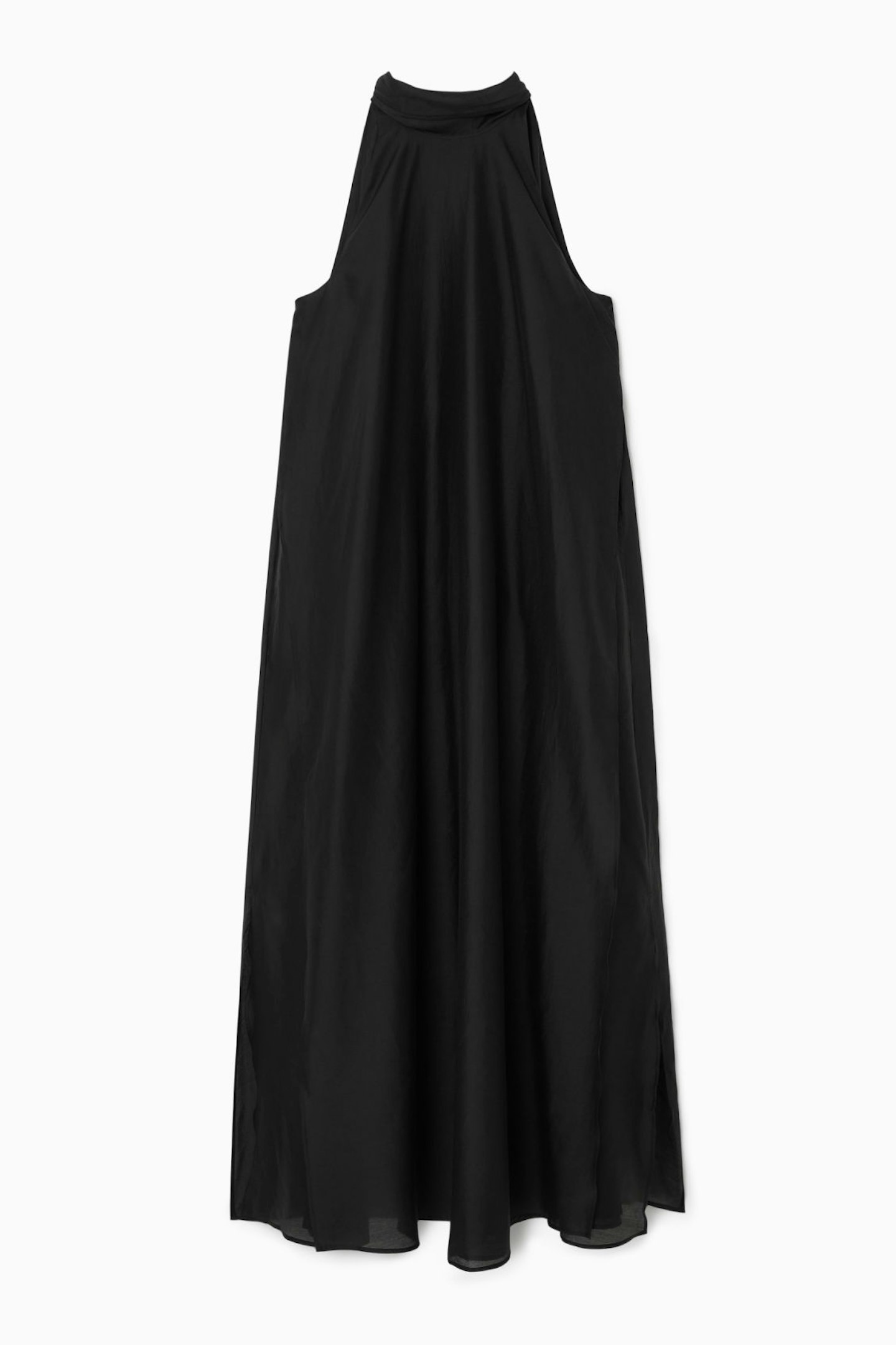 COS Halterneck A-line Maxi Dress