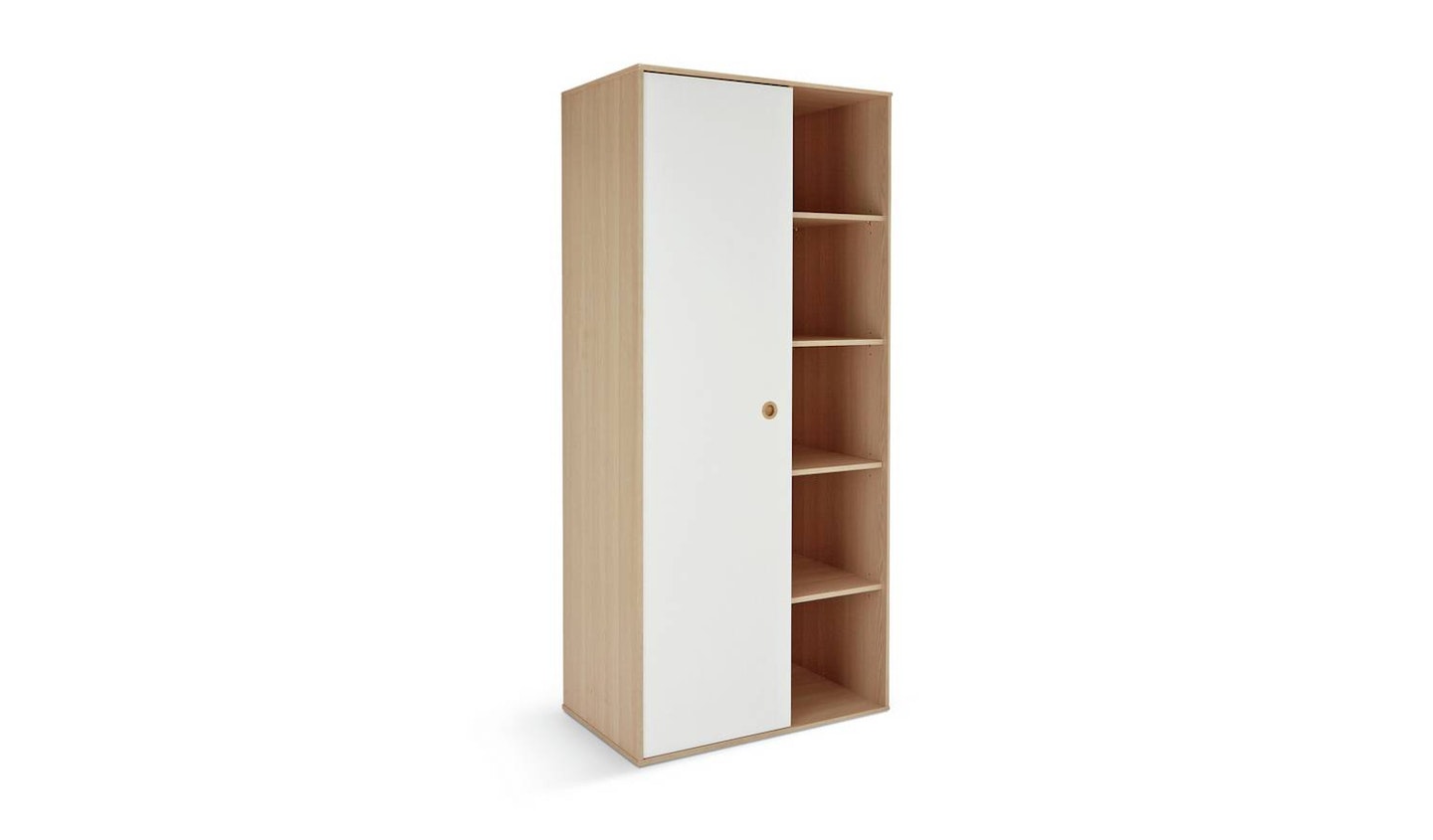 Habitat Camden One Door Shelved Wardrobe