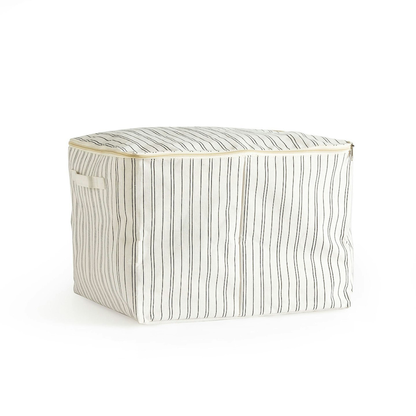 La Redoute Uzès Striped Cotton XL Storage Bag