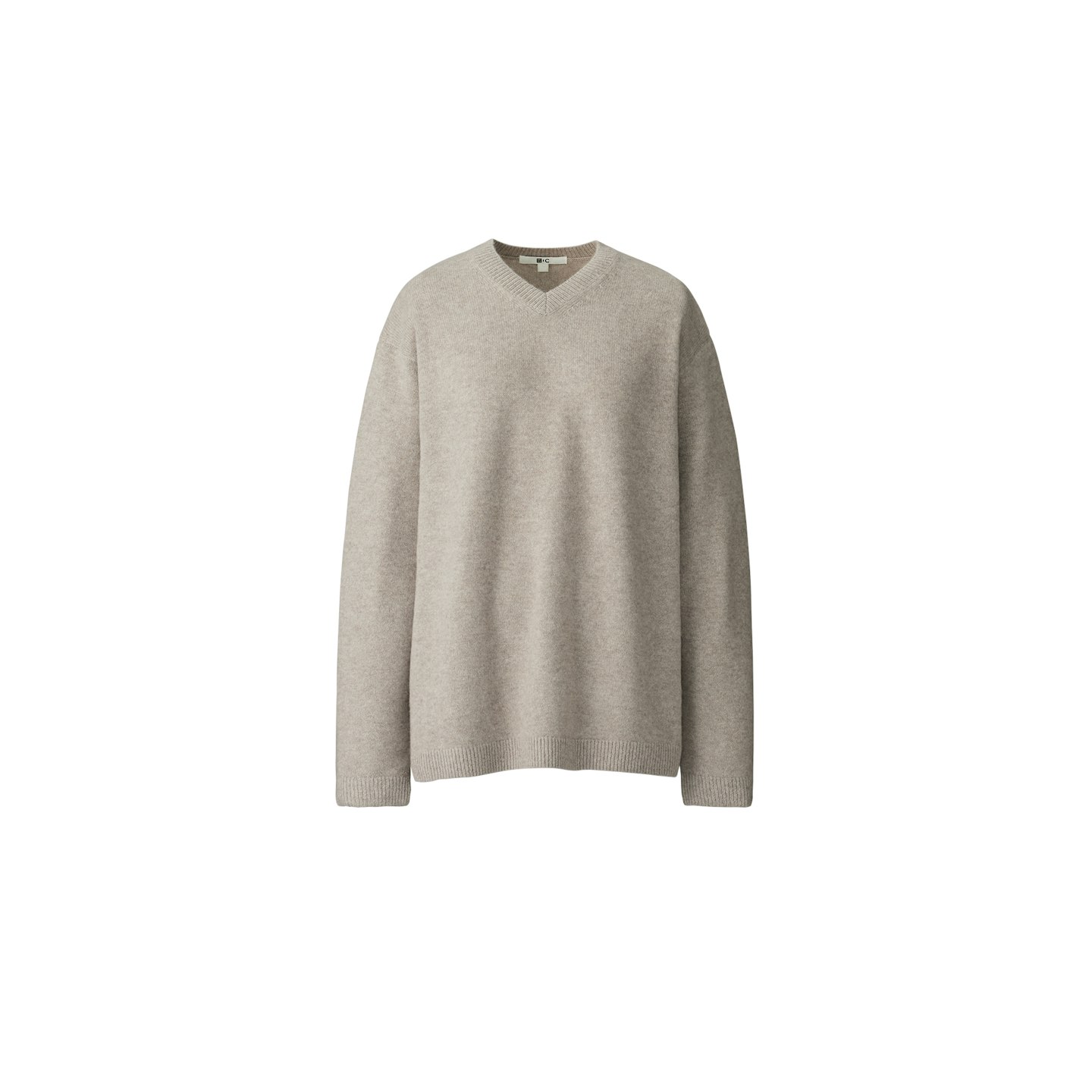 Cashmere Relaxed V-Neck Jumper