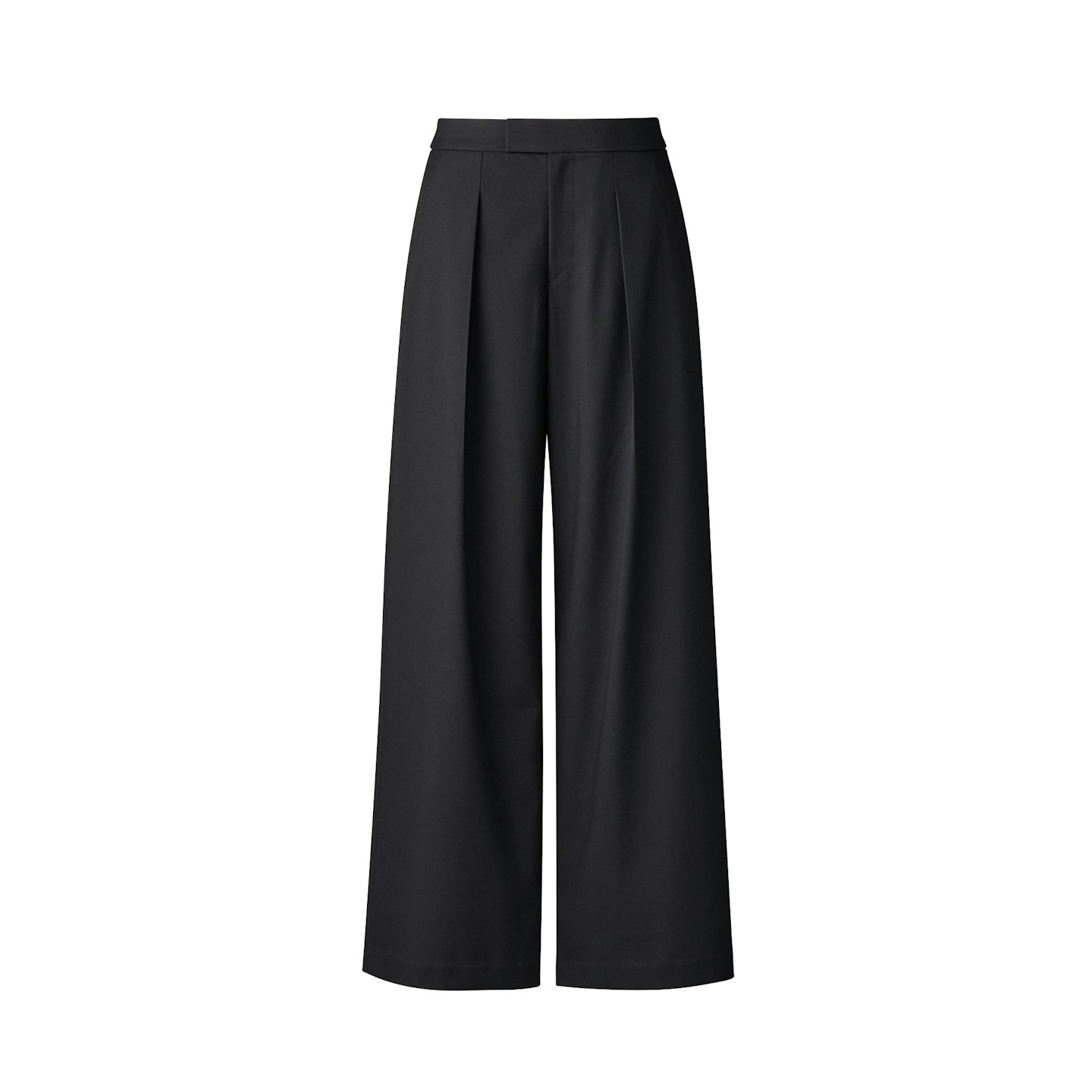 Pleated Wide Trousers