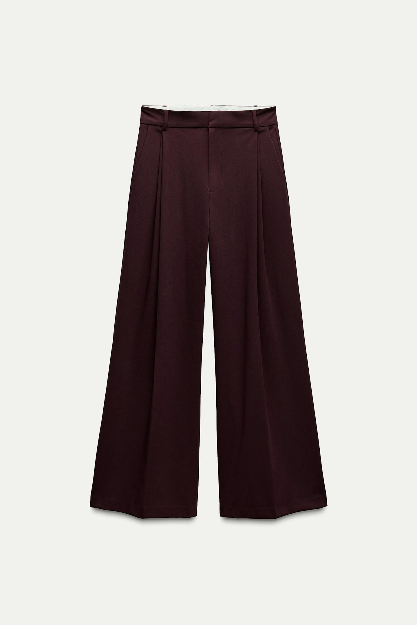 Zara, Trousers With Double Pleat