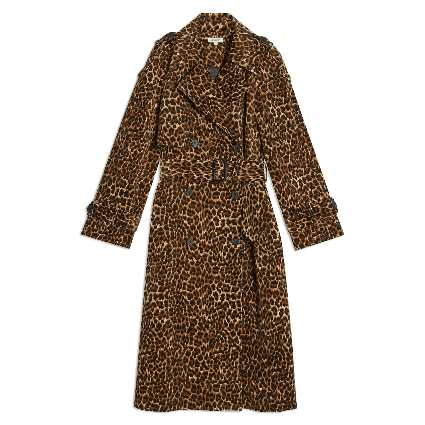 albaray leopard print coat