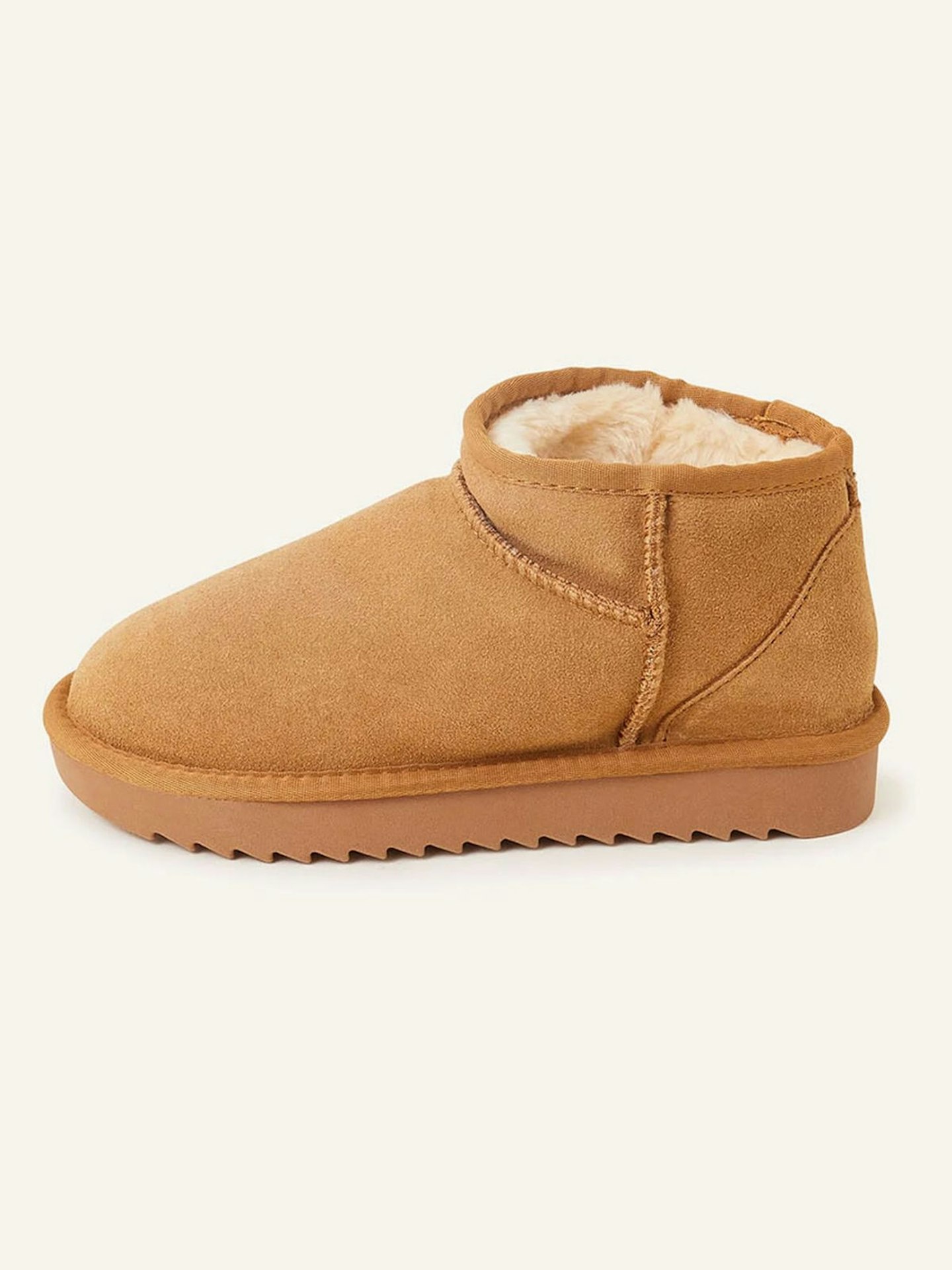 Accessorize, Mini Suede Boots Tan