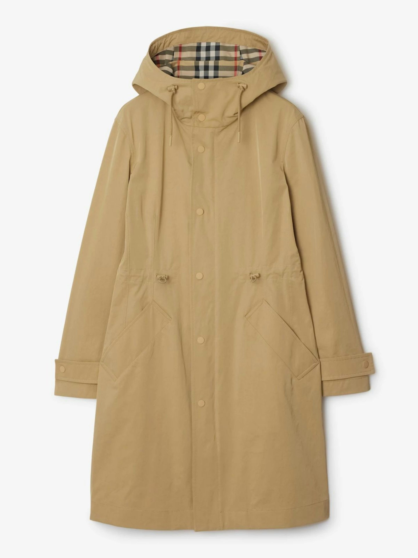 Burberry Nylon Cotton Parka