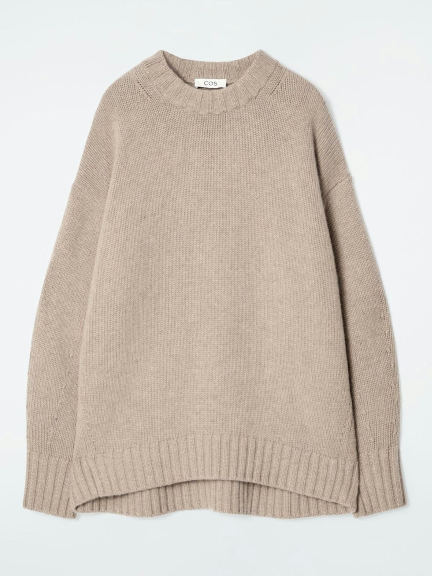 Chunky Pure Cashmere Crew-Neck Jumper