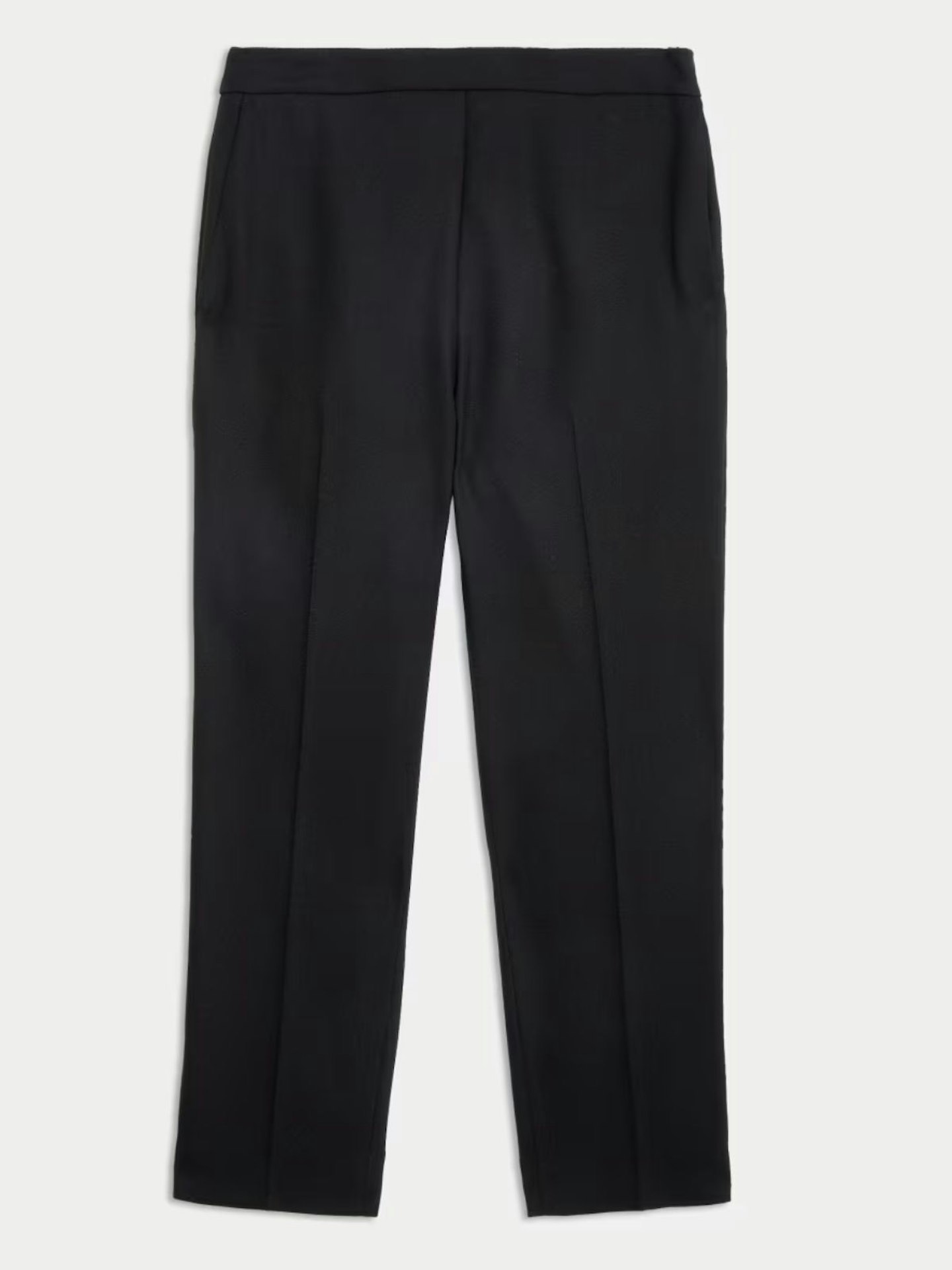 Pure Wool Tailored Ankle Grazer Trousers