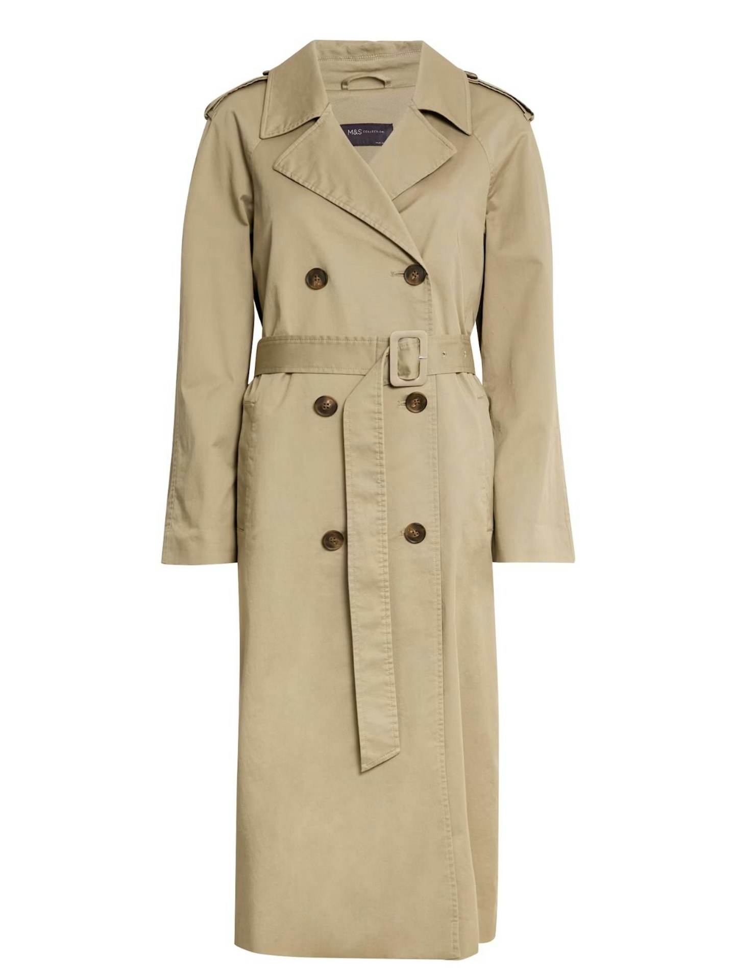 Cotton Rich Longline Trench Coat