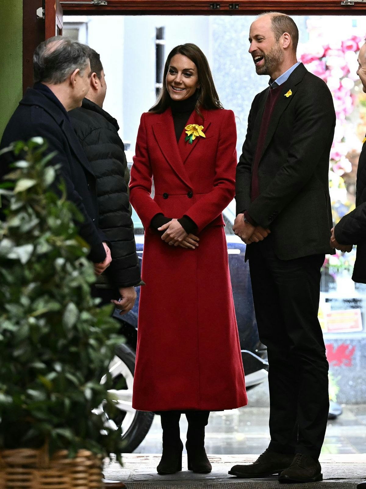 Kate Middleton Red Coat