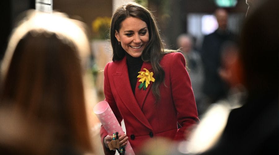 This High Street Coat Looks Like Kate Middleton's Red Style