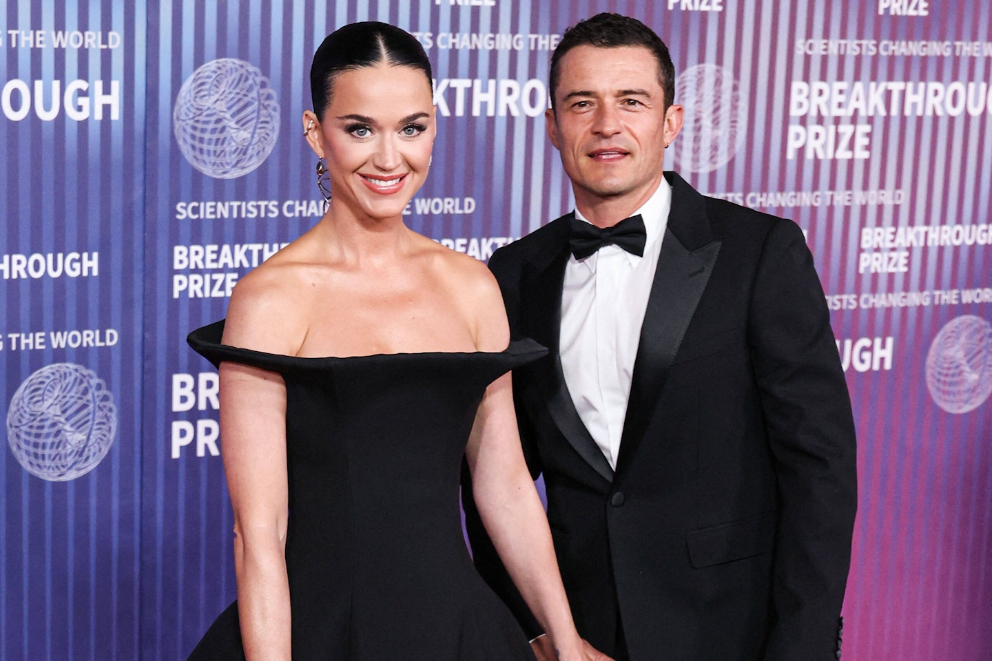 Katy Perry and Orlando Bloom at the 10th Annual Breakthrough Prize Ceremony in April 2024