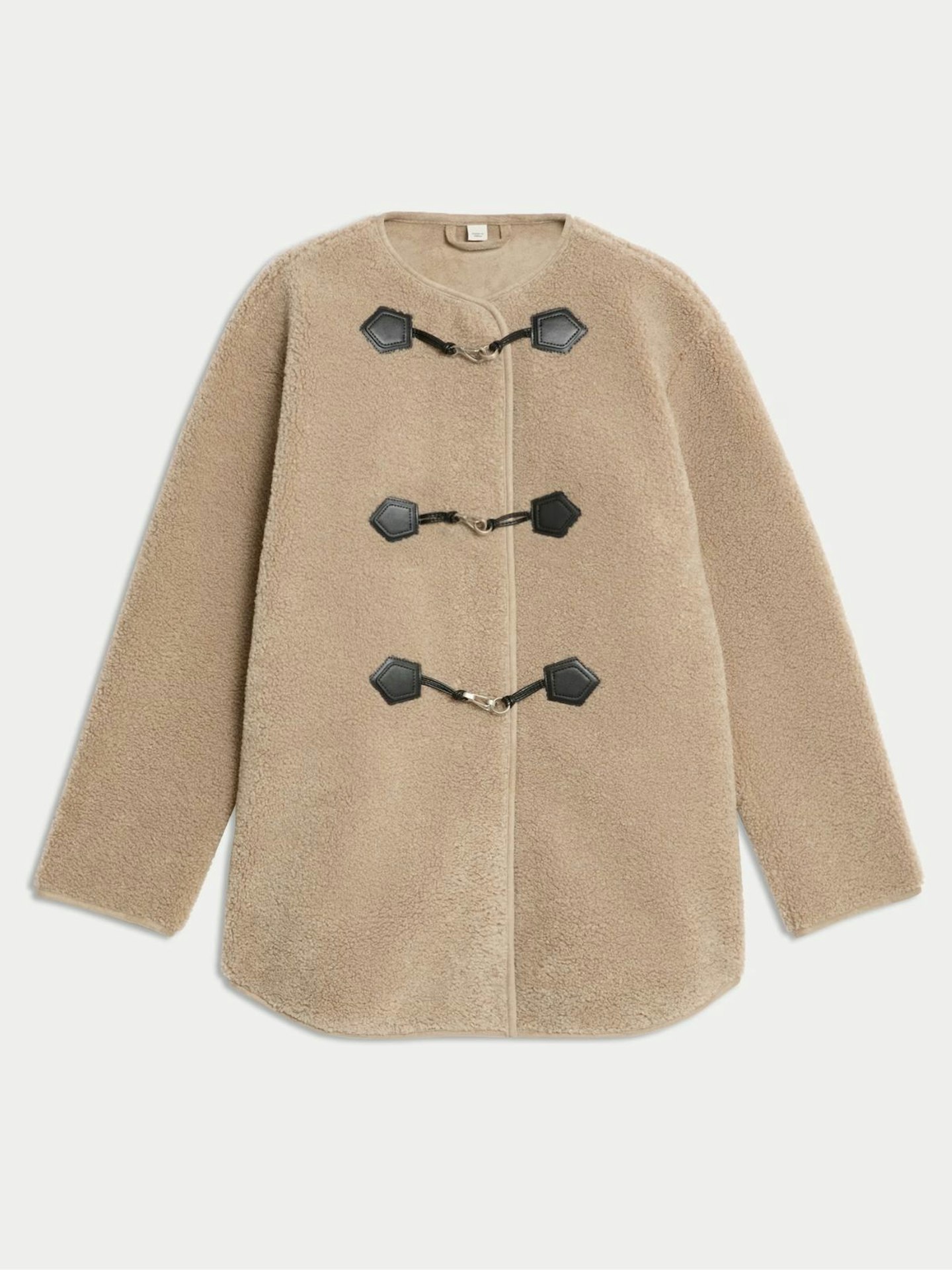 Textured Buckle Coat