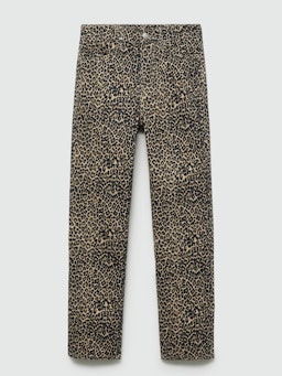 Getadme-Baggy Wide Leg Jeans Women High Waisted Retro Leopard Print Straight Jeans High Street Streetwear Y2k Vintage Denim Trousers