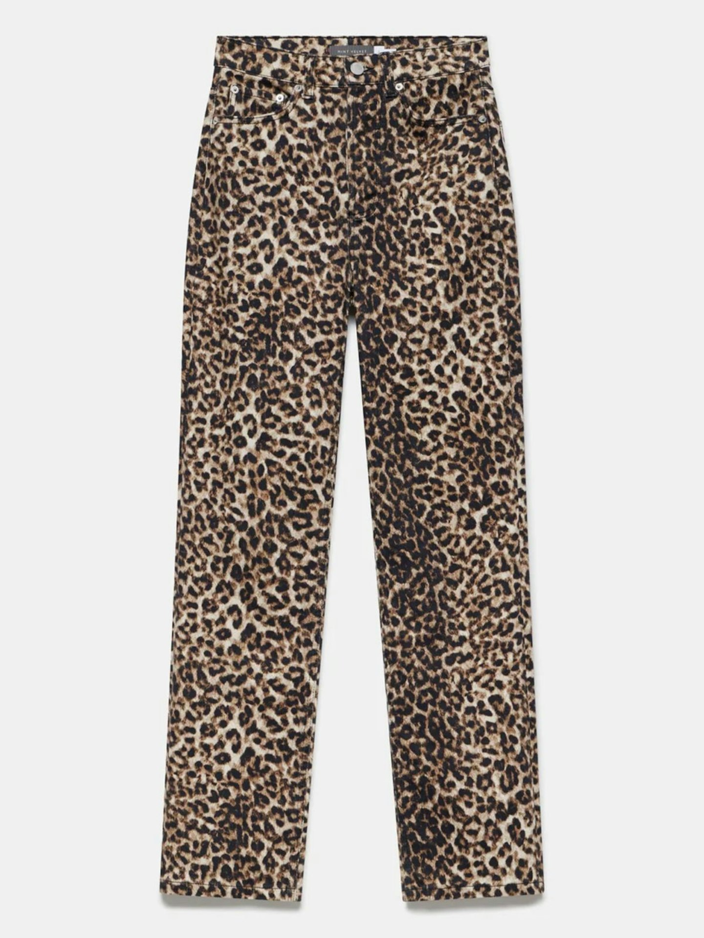 Mint Velvet, Leopard Print Slim Jeans