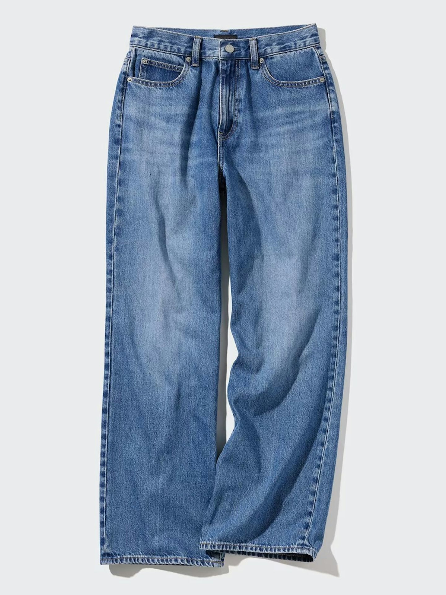 Uniqlo, Wide Straight Leg Jeans