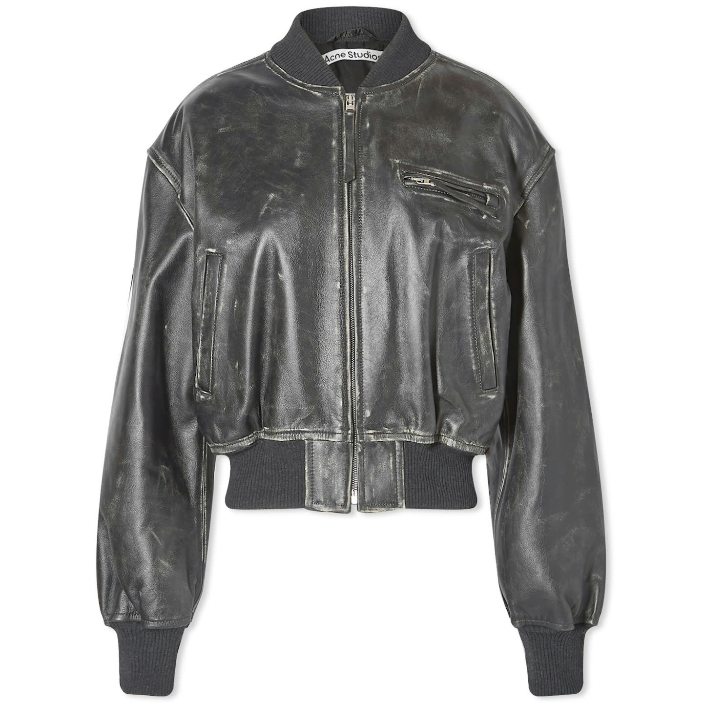 Acne Studios New Lomber Leather Jacket