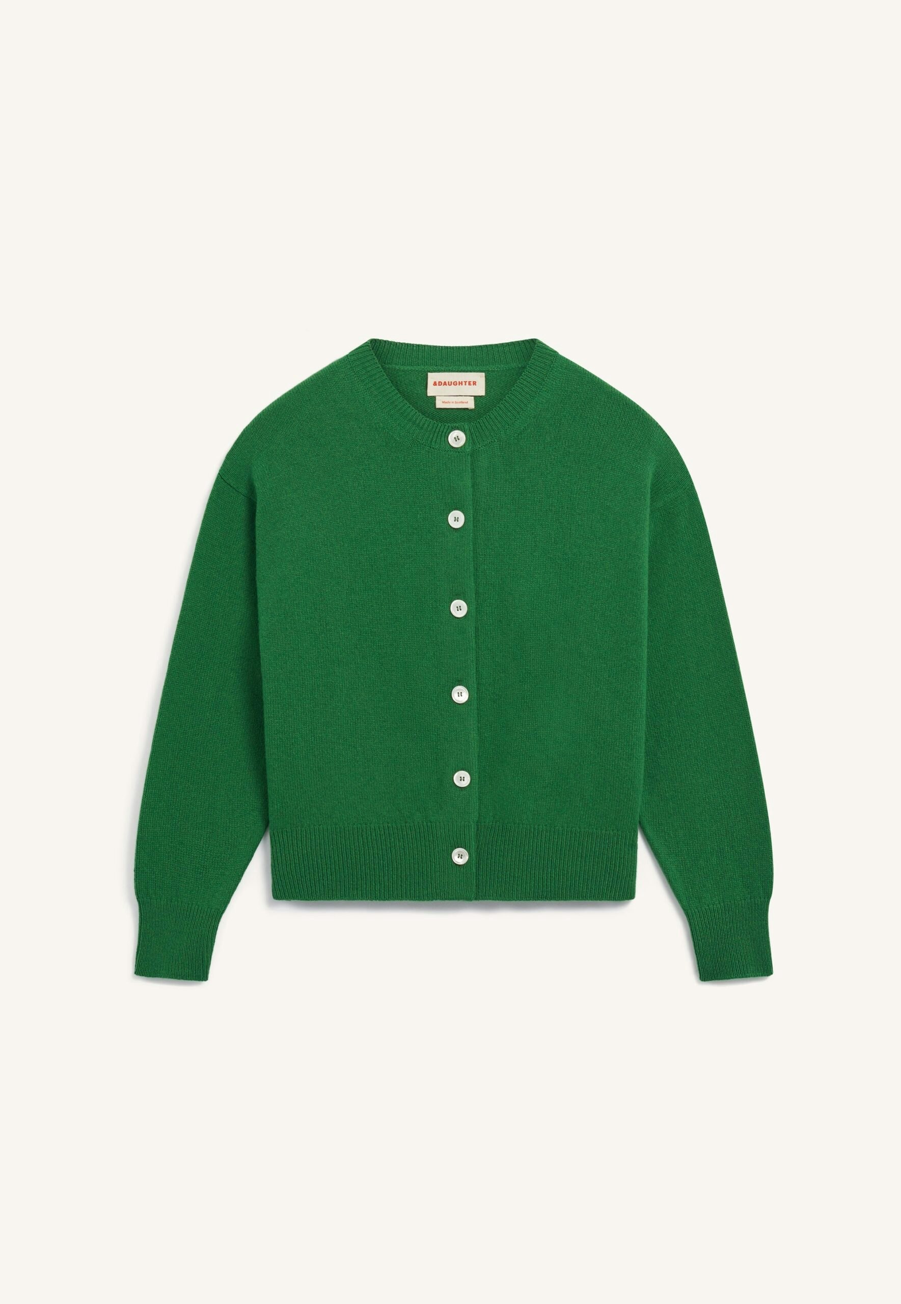 &amp; Daughter, Ada Crewneck Cardigan