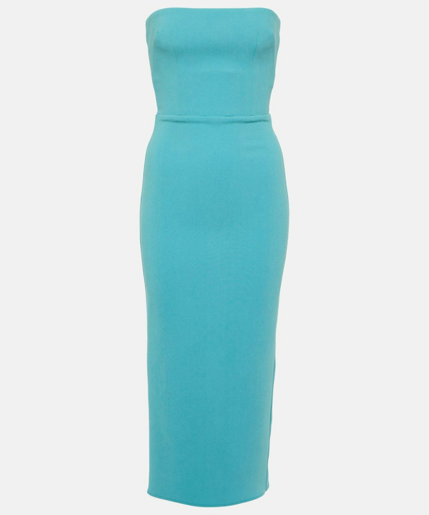 Alex Perry Strapless Midi Dress