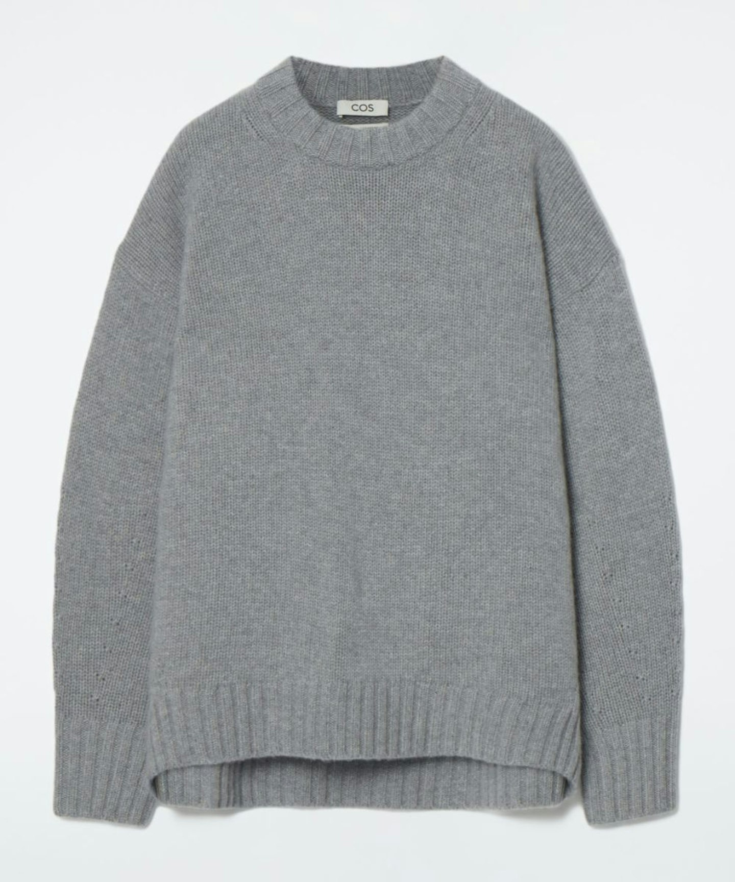 Chunky Pure Cashmere Crew-Neck Jumper